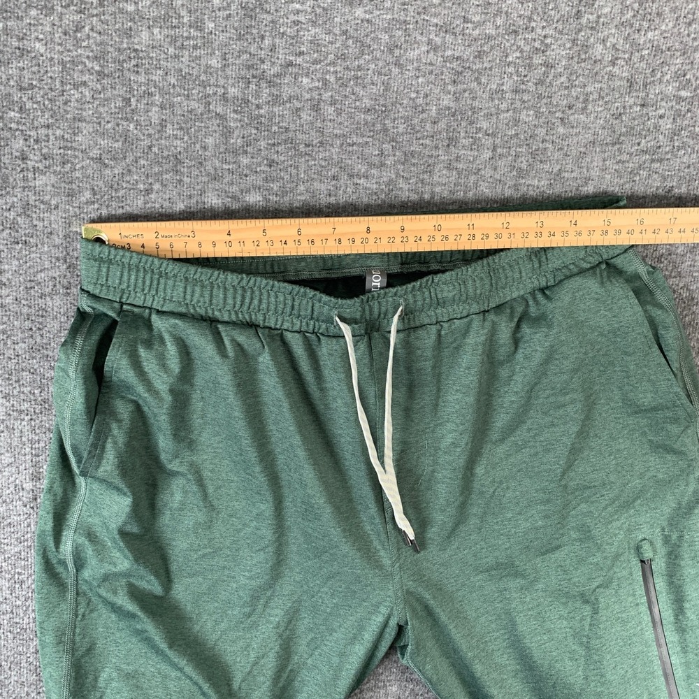 Vuori Sunday Performance Jogger Men Large Green Stretch Athleisure V416 A4 - Picture 3 of 10